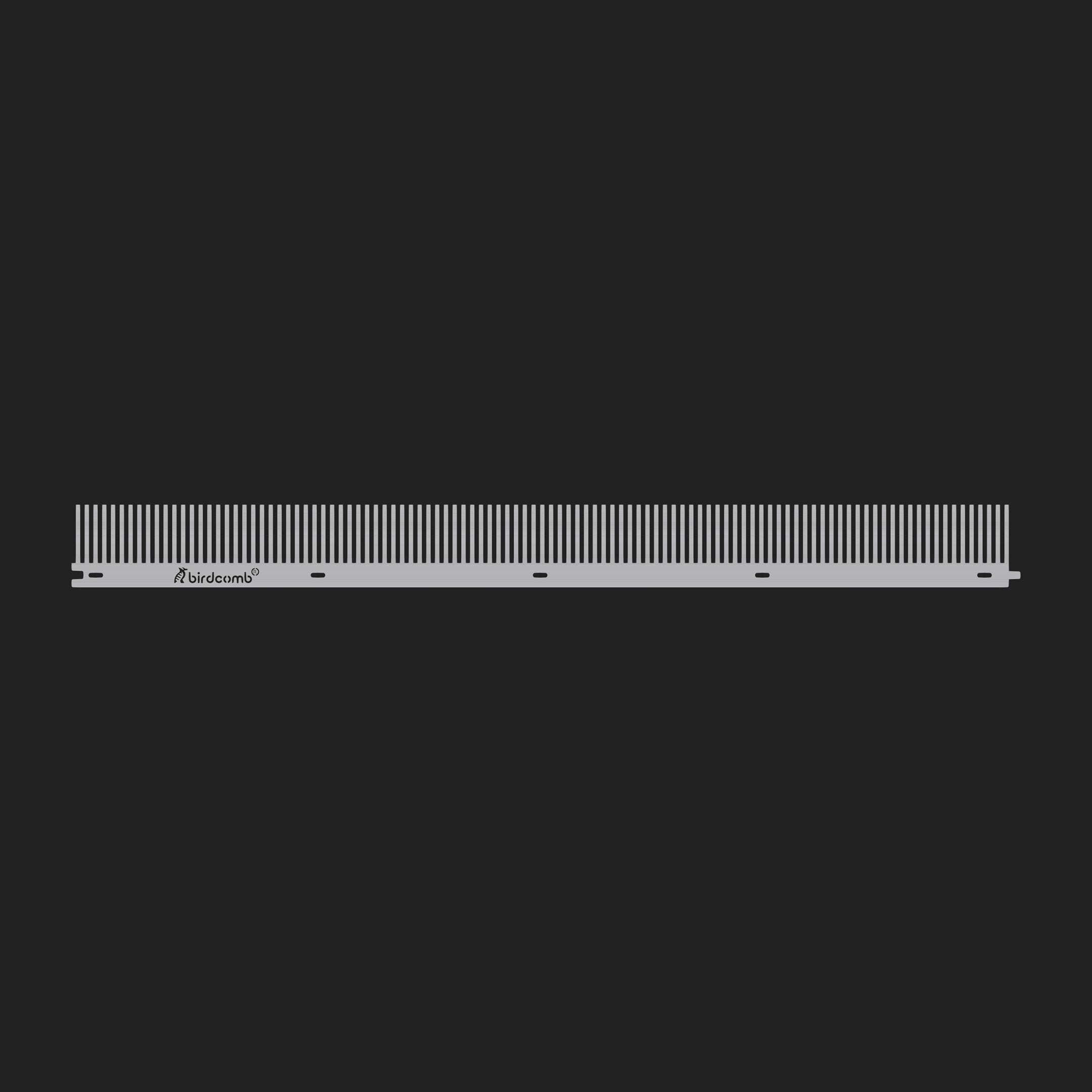 10m Eave Comb / Sparrow Comb – Bird Protection Ventilation Grid, 60mm, Red/Brown, Unbranded