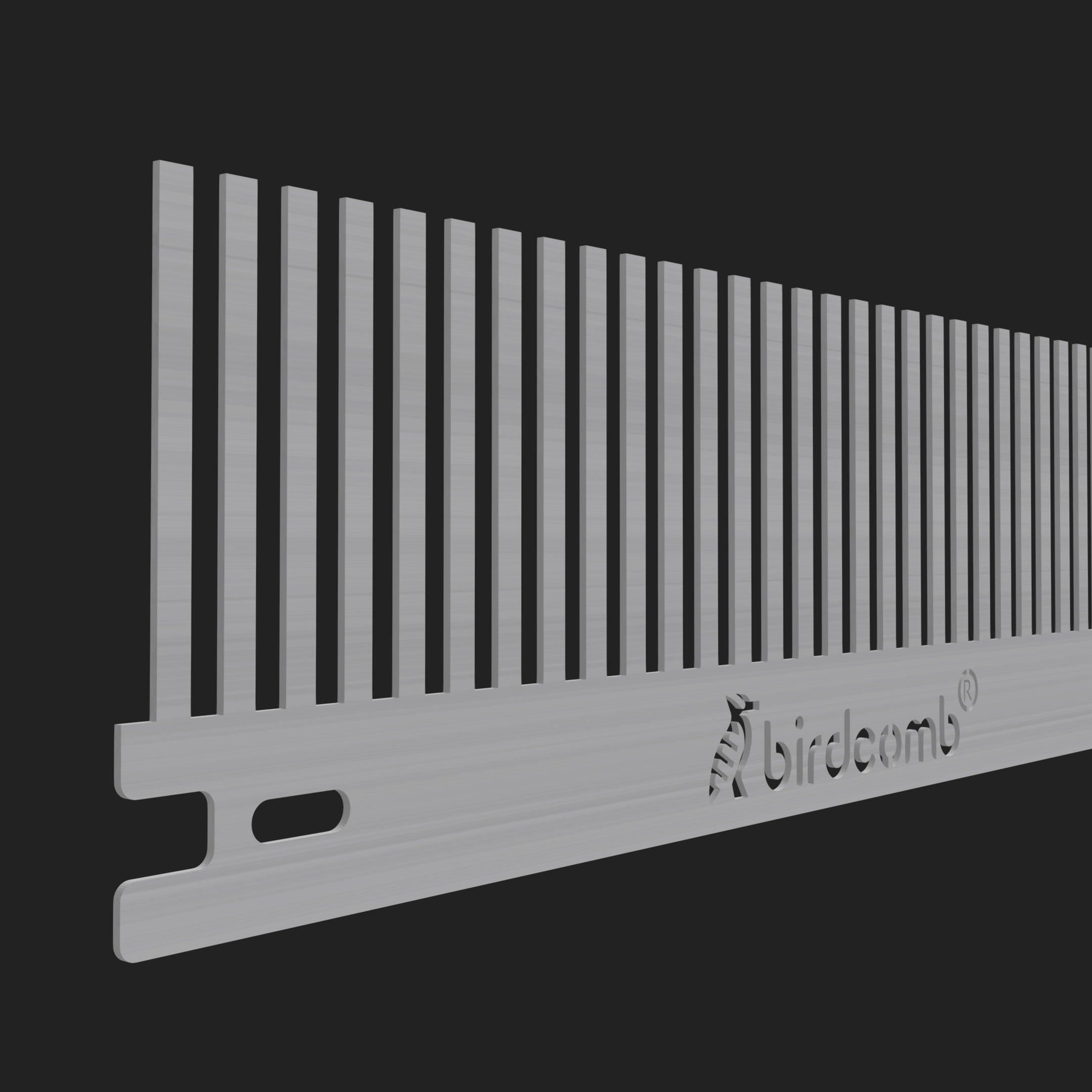 Birdcomb Galvanized Steel Eaves Comb Filler