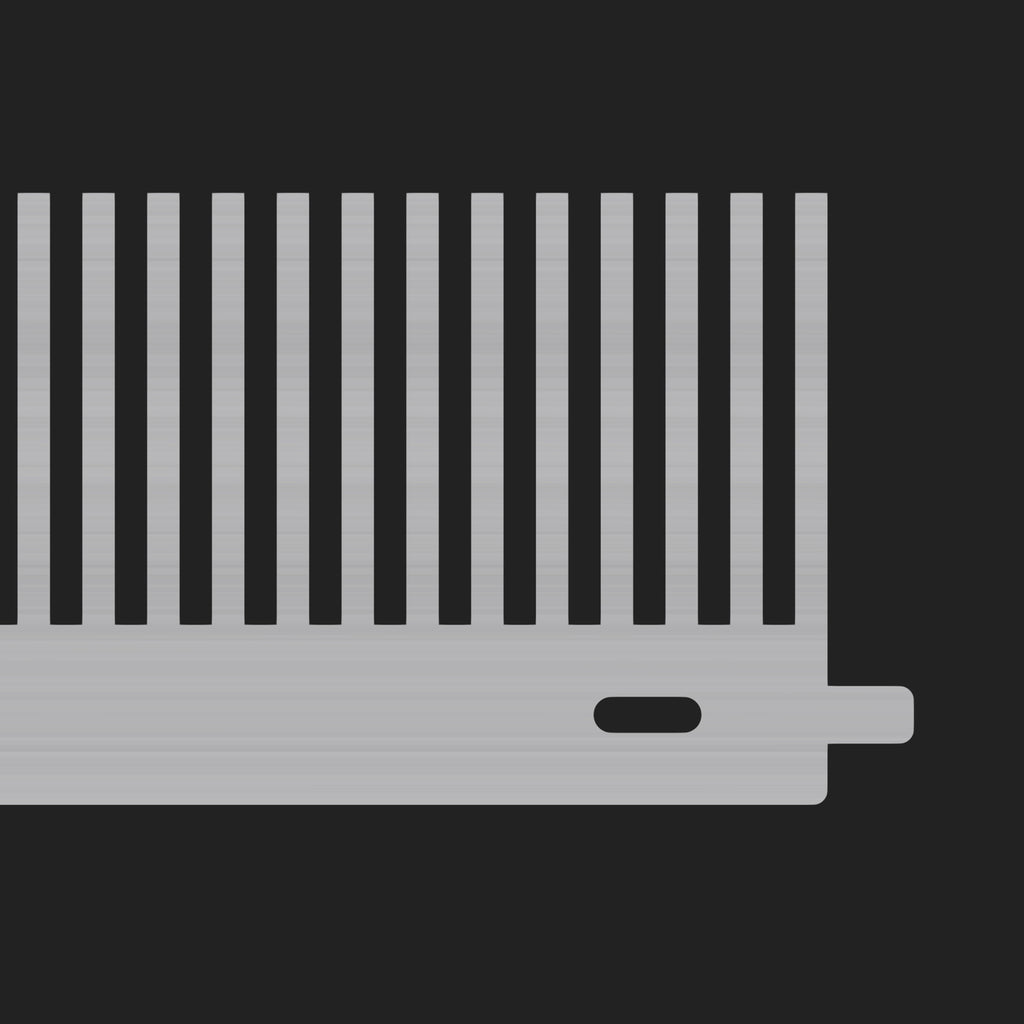 Birdcomb Galvanized Steel Eaves Comb Filler